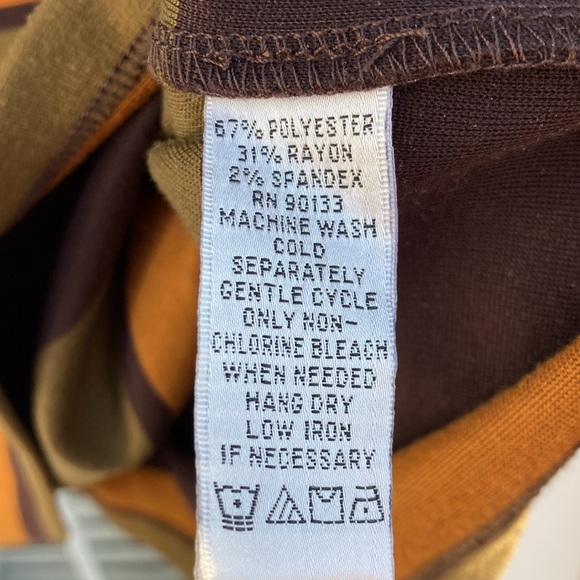 LINEA Louis Dell'olio Striped Sheath Dress XL - Picture 6 of 6